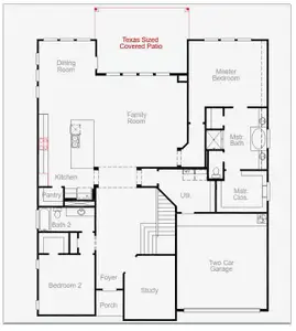 New construction Single-Family house 1812 Camay St, Leander, TX 78641 plan Zavalla - image