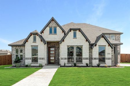 New construction Single-Family house 12732 Buckshot Drive, Godley, TX 76044 Primrose V- photo 0