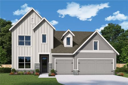 New construction Single-Family house 2356 Ellis Mountain Dr Sw, Marietta, GA 30064 - image
