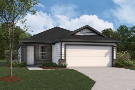 New construction Single-Family house 104 Flying Tiger Trl, Jarrell, TX 76537 Magnolia- photo 0