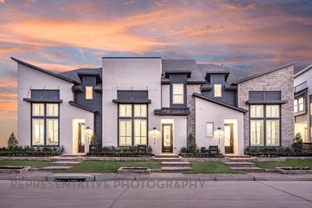 New construction Townhouse house 19727 Pennybacker Brg, Cypress, TX 77433 plan Ashford Plan - image