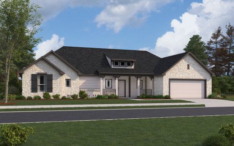 New construction Single-Family house 180 Firewheel Lp, Floresville, TX 78114 plan Madison - image