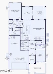 New construction Single-Family house 17847 W Pueblo Ave, Goodyear, AZ 85338 plan Prato - image
