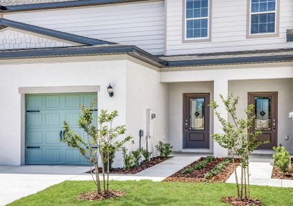 New construction Townhouse house 430 Sol Vista Drive, Dundee, FL 33838 - photo 0