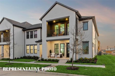 New construction Townhouse house 15782 Millwood Trl, Frisco, TX 75033 Austin- photo 0 0