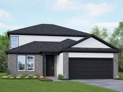 New construction Single-Family house 400 Jills Path, Seguin, TX 78155 The Douglas C- photo 0