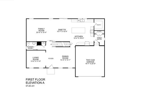 New construction Single-Family house 12 Appalachee Ave, Dawsonville, GA 30534 plan Corsica - image