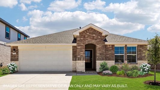 New construction Single-Family house 2313 Bronc Buster Wy, Leander, TX 78641 plan The Lakeway - image