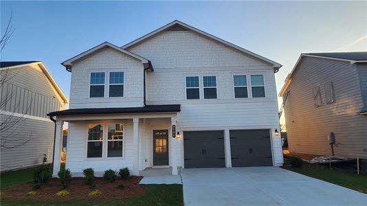 New construction Single-Family house 2124 Boxwood Circle Se, Conyers, GA 30094 Astrid- photo 0