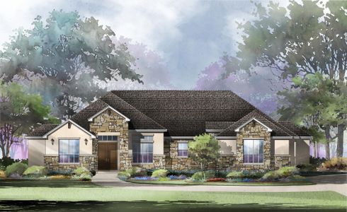 New construction Single-Family house 105 Telling Wind, Boerne, TX 78015 plan Tobias II - image