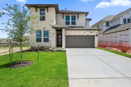 New construction Single-Family house 612 Lariat Lp, Liberty Hill, TX 78642 plan Linden - image