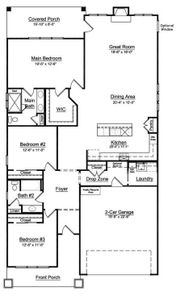 New construction Single-Family house 3045 Alveston Dr Nw, Concord, NC 28027 plan Millbrook - image