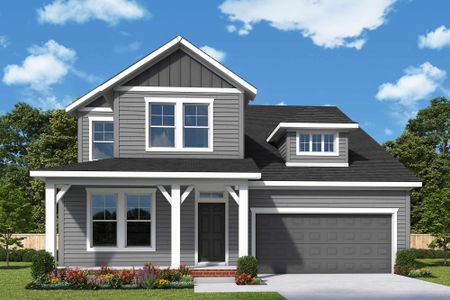 New construction Single-Family house 133 Cozy Hvn, Fuquay Varina, NC 27526 plan The Capstone - image