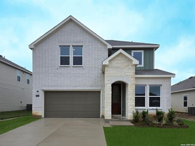 New construction Single-Family house 12811 Lower Peach Wy, Schertz, TX 78154 plan Cassidy - image