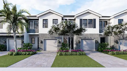 New construction Townhouse house 160 Ne 15Th Ave, Homestead, FL 33033 - image