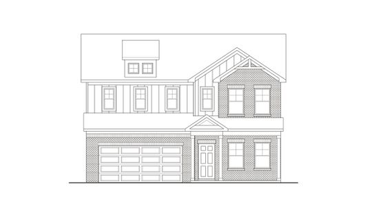 New construction Single-Family house 241 Hampshire Wy, White House, TN 37188 plan The Briar - image