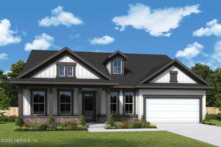 New construction Single-Family house 286 Canopy Forest Dr, St. Augustine, FL 32092 plan The Flannery II - image