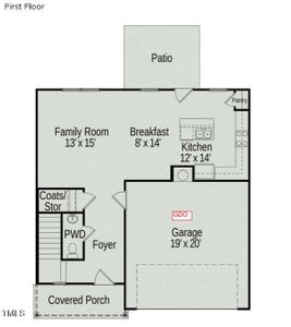 First floor layout HARPL 61