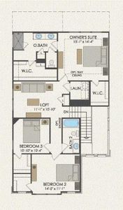 Pulte Homes, Sienna floor plan