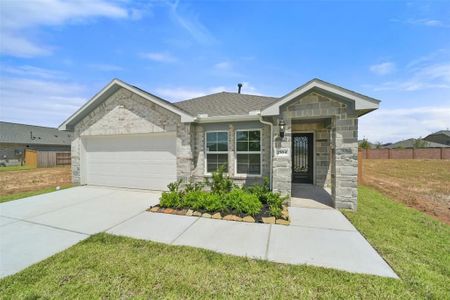 New construction Single-Family house 2564 Newport Breeze Drive, Katy, TX 77493 The Riviera B- photo 0