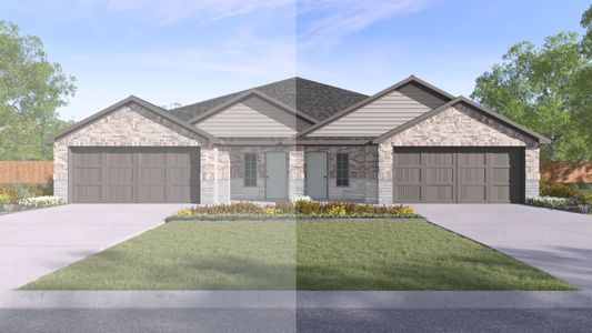 New construction Single-Family house 15008-B Welsh Cob Road, Manor, TX 78653 The Juniper- photo 0