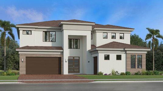 New construction Single-Family house 10157 Royal Ascot Ave, Lake Worth, FL 33449 plan Cambridge - image
