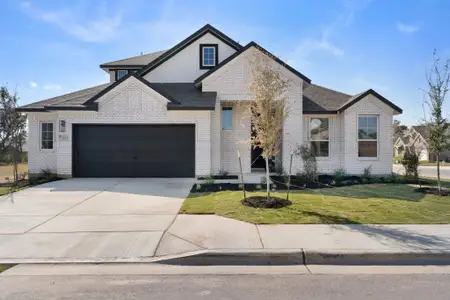 New construction Single-Family house 333 Ridgewell Lp, Georgetown, TX 78633 plan Bryson - image