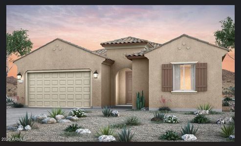New construction Single-Family house 2525 E Truffle Rd, San Tan Valley, AZ 85140 plan Parklane - image