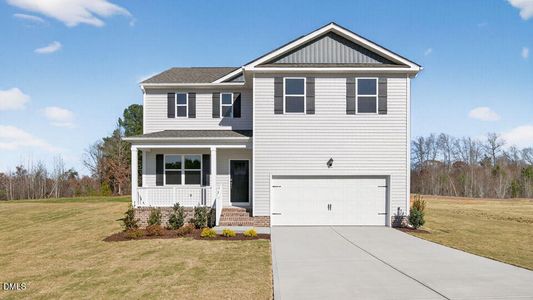 New construction Single-Family house 120 Babbling Creek Dr, Youngsville, NC 27596 plan GALEN - image