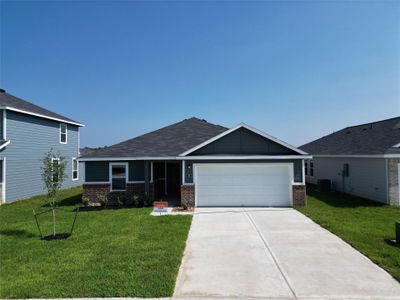 New construction Single-Family house 10703 Crockett Meadows Blvd, Conroe, TX 77306 - image