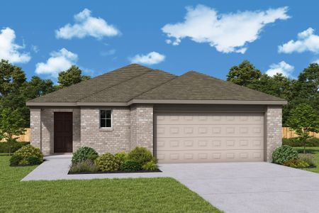 New construction Single-Family house 9518 Forest Ground Ave, Conroe, TX 77301 plan Mural - image