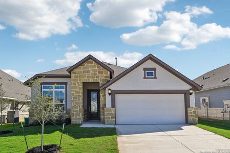 New construction Single-Family house 8230 Chalk Trce, Schertz, TX 78154 The Kepley- photo 0