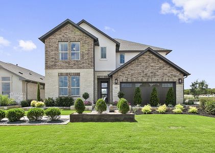 New construction Single-Family house 1508 Homestead Farms Dr, Round Rock, TX 78665 McKinney- photo 0