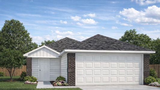 New construction Single-Family house 12144 Lexington Heights Dr, Willis, TX 77318 plan Atlanta - image