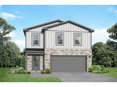 New construction Single-Family house 120 W Canopy Crossing Cir, Conroe, TX 77301 plan The Blanco E - image