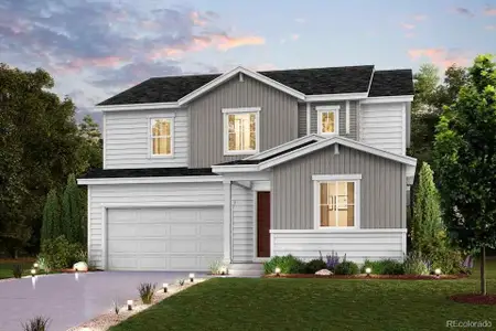 New construction Single-Family house 14066 Deertrack Ln, Parker, CO 80134 plan Shenandoah - image