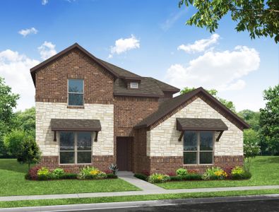 New construction Single-Family house 2809 Hay Ln, Midlothian, TX 76065 plan Dozier - image