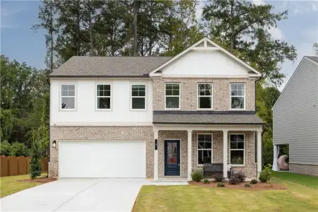 New construction Single-Family house 3174 Croftside Cmns, Powder Springs, GA 30127 plan The Highland - image