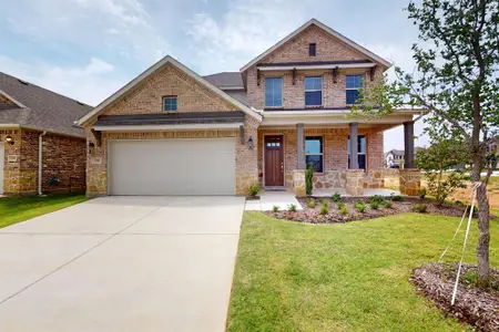 New construction Single-Family house 5205 Middlestone Ln, Argyle, TX 76226 Bryant- photo 0