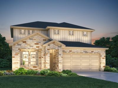 New construction Single-Family house 6414 Turner Coach Trail, Buda, TX 78610 The Matador (870)- photo 0