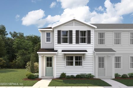 New construction Townhouse house 71 Harrow Cove, Saint Johns, FL 32259 Davy- photo 0