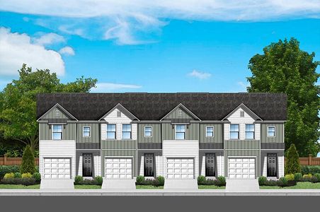 New construction Townhouse house 2001 Armada Rd, Columbia, SC 29229 plan East Wind - image