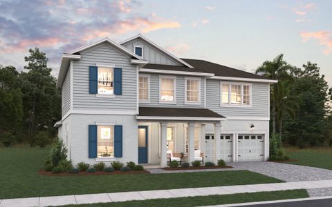New construction Single-Family house 4435 Firefly Ln, St. Cloud, FL 34772 plan Ellington II - image