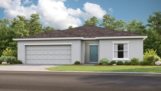 New construction Single-Family house 2571 Driftwood Street, Auburndale, FL 33823 - photo 0