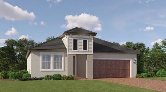New construction Single-Family house 10387 Minnow Ray Dr, Land O' Lakes, FL 34638 plan Sunburst II - image