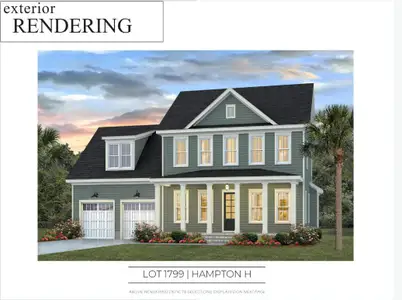 New construction Single-Family house 302 Brightside Trl, Summerville, SC 29486 plan Hampton - image