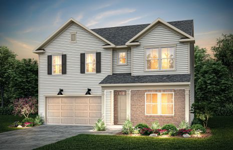 New construction Single-Family house 5936 Chumbley Point Rd, Charlotte, NC 28215 Hampton- photo 0