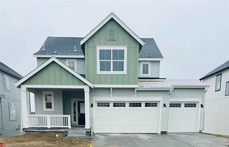 New construction Single-Family house 39232 Clymer Street, Elizabeth, CO 80107 Evans- photo 0