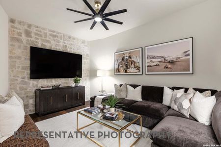 New construction Single-Family house 1815 Haecker Vw, New Braunfels, TX 78132 plan 223 - image