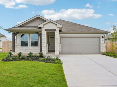 New construction Single-Family house 231 Red Tail Hawk Ln, Cedar Creek, TX 78612 plan The Hughes (841) - image
